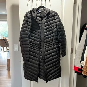 Lands’End Women's Wanderweight Ultralight Packable Down Coat Like New Size L